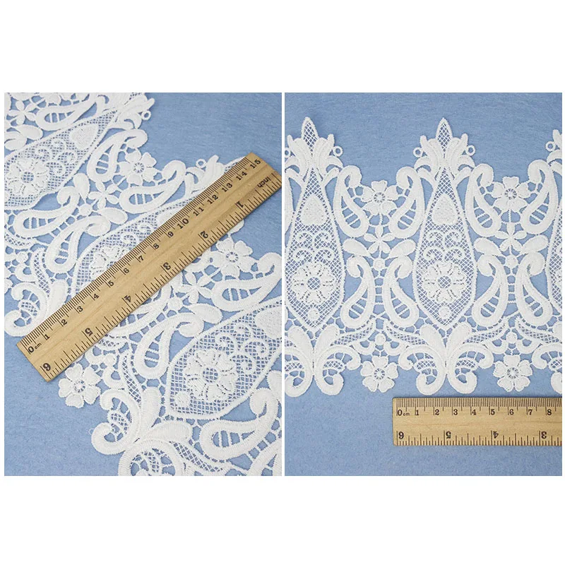 7 ярдов/рулонная лента с хлопковым кружевом сделай сам отделка ткани для шитья