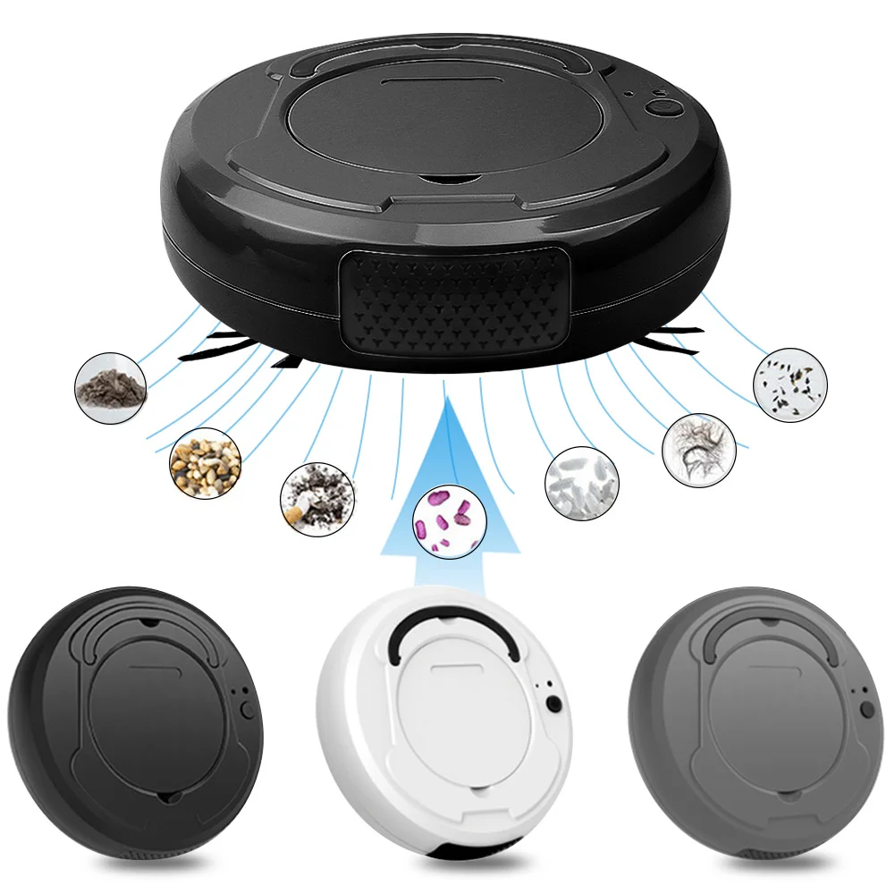Automatic USB Charging Wireless Sweeping Robot Vacuum Cleaner Cordless Vaccum Carpet Robots Mop Aspirador Aspiradora | Дом и сад