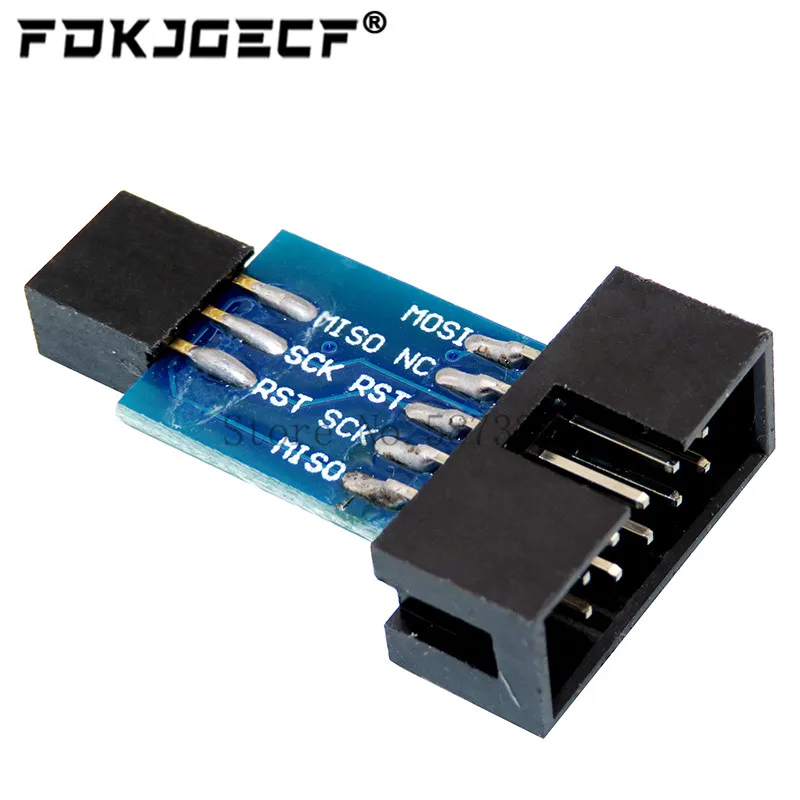 Программатор USB ATMEGA8 ATMEGA128 ATtiny/CAN/PWM 10 контактов 1 комплект |