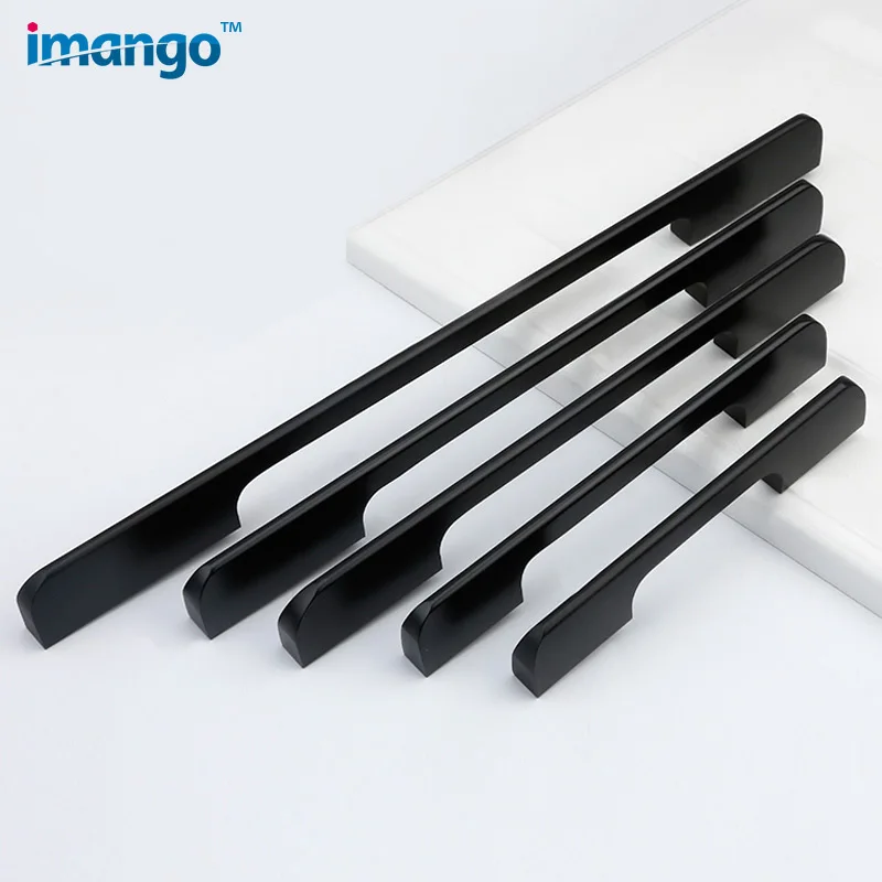 Кухонные мебельные центры черный шкаф современная ручка современные ручки для