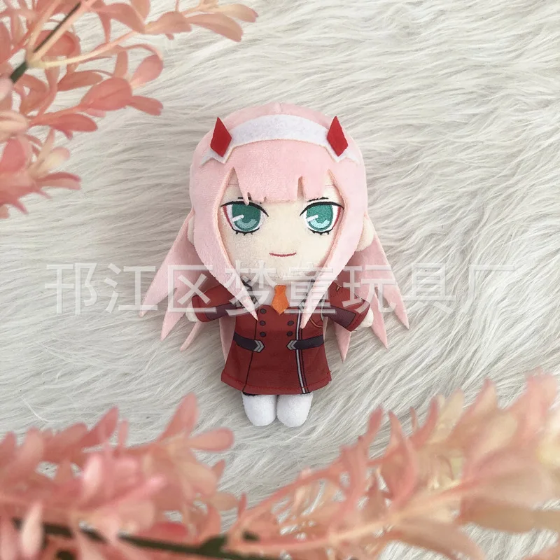 Плюшевая плюшевая подушка анимэ мягкая любимая в FRANXX два симпатичных плюшевых