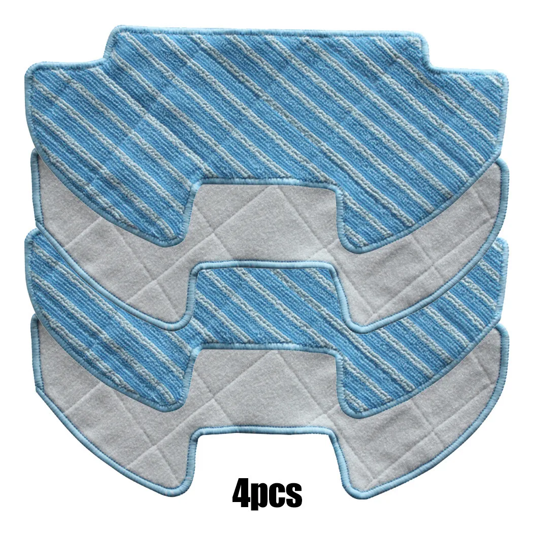 

4Pcs Mop Cloth Pad Dishcloth For Samsung VR05R5050WG Household Robotic Vacuum Cleaner Dust Collector Cleaning Tool Replacement