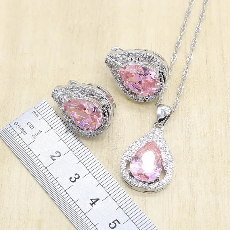 Комплект из колье серёг кольца и браслета серебра 925 пробы | Украшения аксессуары