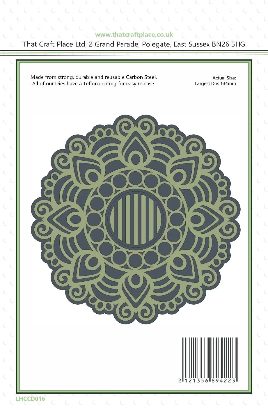 

2021 new Mandala doily Metal Cutting Dies for Scrapbooking Steel Craft Cut Embossing Paper Card Album Stencil