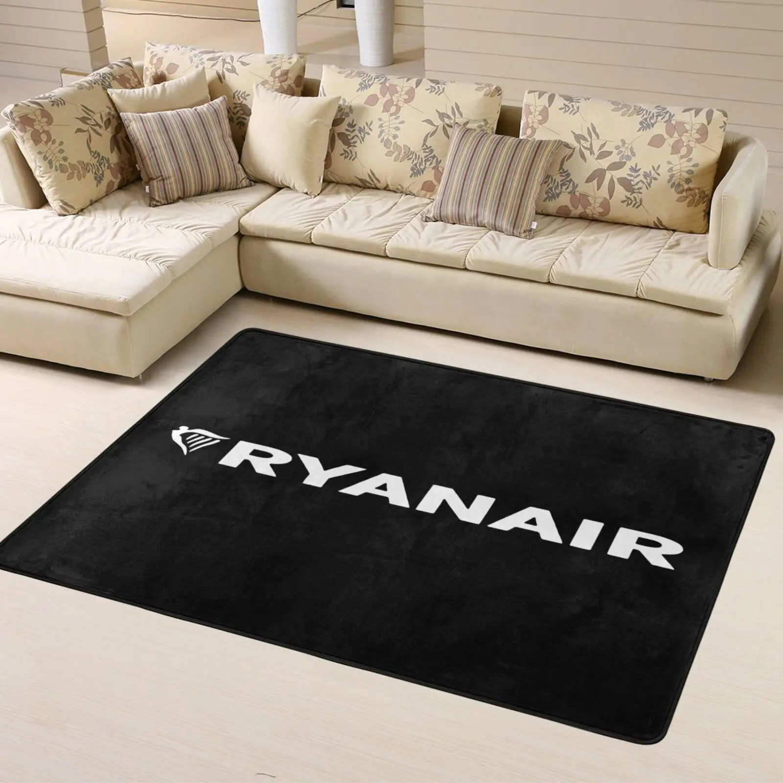 

Дорожный Коврик для ванной Ryanair с рисунком ирландской авиакомпании для женщин и мужчин, коврик для двери, ковер, милый ковер, коврик для ванн...