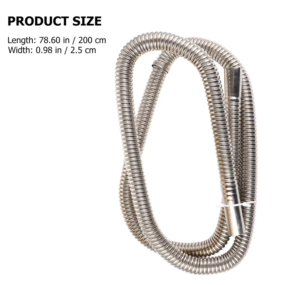 

1pc Vehicle Exhaust Pipe Hose Practical Exhuast Pipe Car Heater Tail Pipe