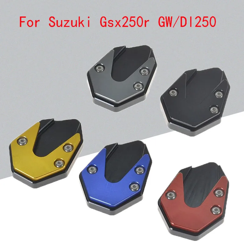

Suitable for Suzuki Gsx250r GW/Dl250 Modified Side Stand Non-Slip Mat Foot Support Edge Extra Pedal