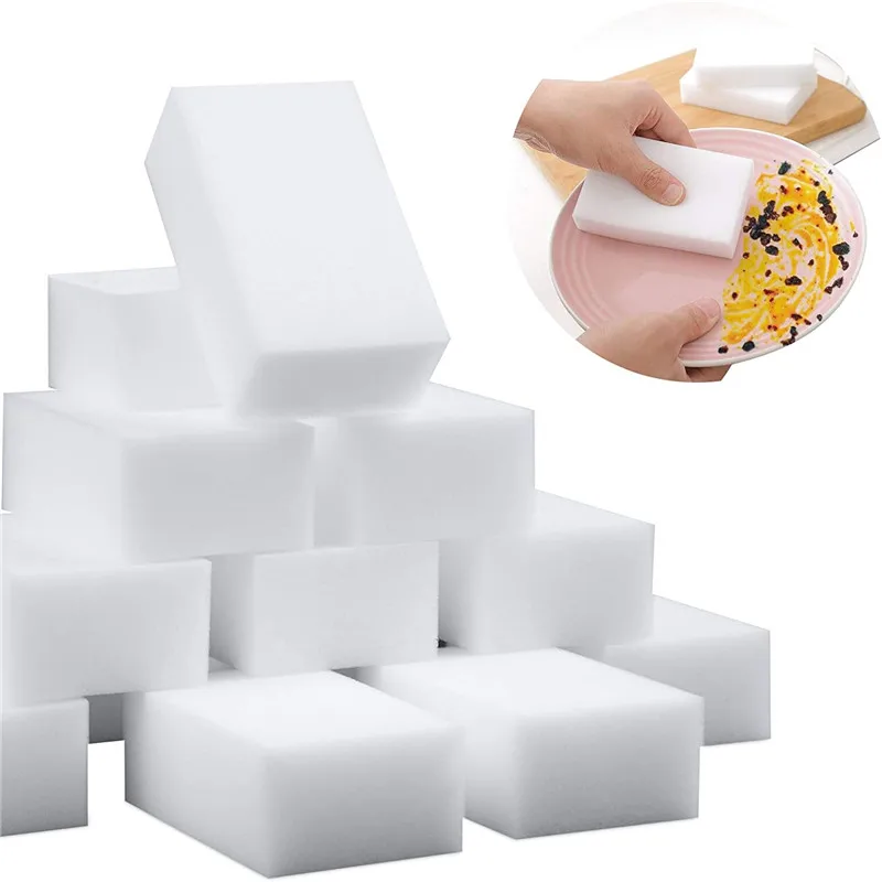 2PCS Melamine Sponge Magic Sponge Eraser Melamine Sponge Cleaner Cleaning Sponge for Kitchen Bathroom Cleaning Tools