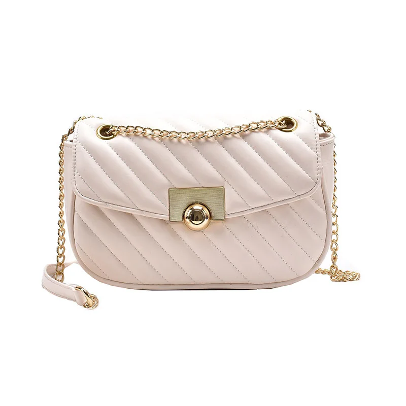 

Small fresh bag 2021 new tide net red texture chain messenger bag foreign style fashion shoulder small square bag