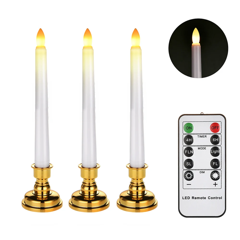 

Flameless candle LED flicker simulates flame tea candle lamp timing operation party wedding birthday candle home decoration