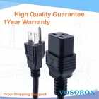 Nema PDU шнур, питание UPS кабель питания 5-15P к IEC 60320 C19, 16Awg, 1,8 м6 футов, 16A рейтинг, UPS кабель