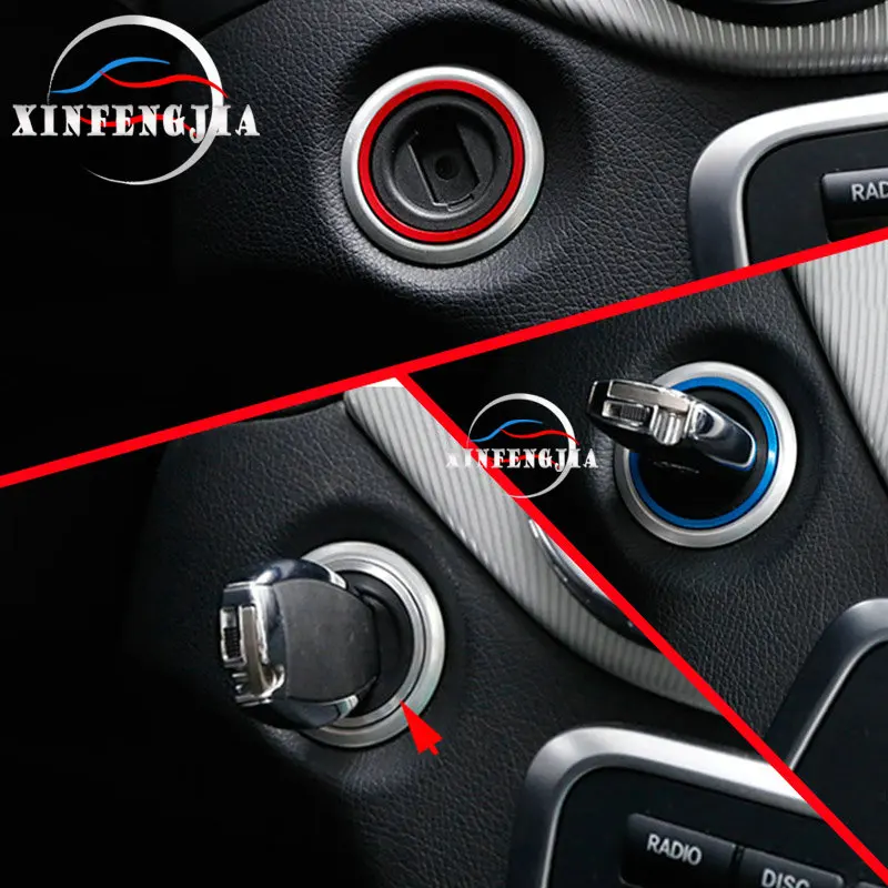 Сплав зажигания ключ запуска двигателя кольцо Крышка отделка для всех Mercedes-Benz