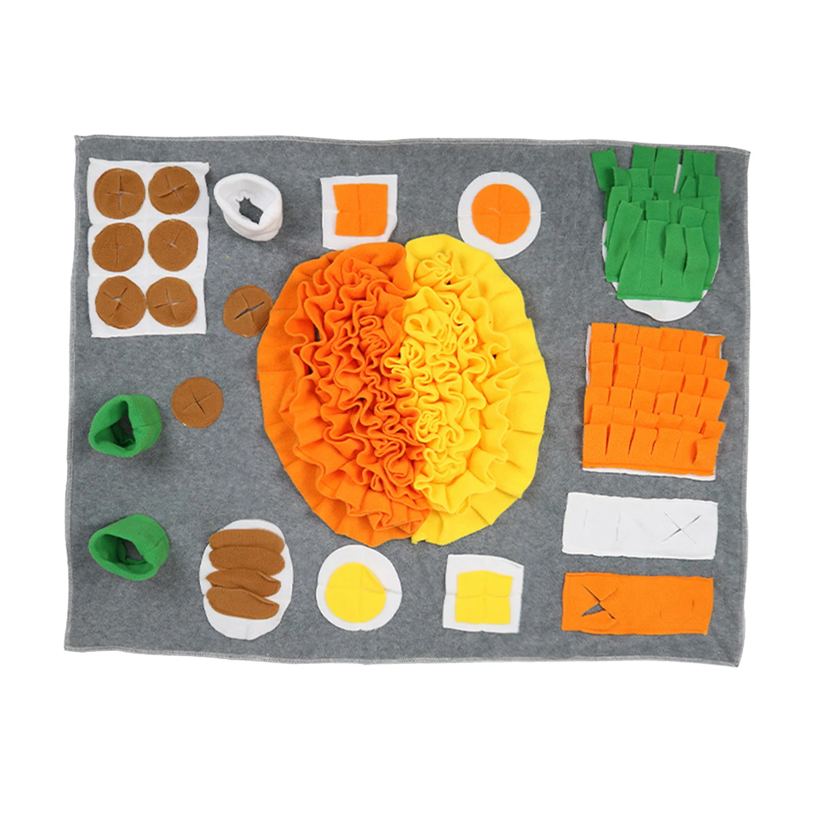 

Dog Snuffle Mat Pad Cushion Interactive Slow Feeder Fun Toy Stress Relief