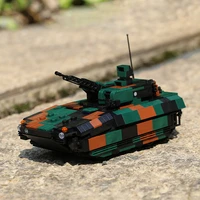 xingbao 06042 the military high tech army theme armored tank building blocks off road ww2 weapon figures bricks boys toy