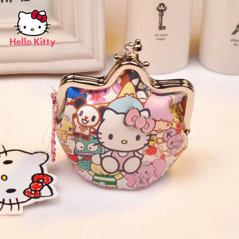 

Корейская креативная Модная ретро сумка Hello Kitty с милым мультяшным рисунком