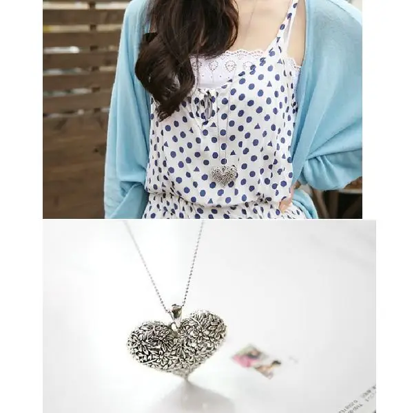

Lady Liya Heart Long Retro Necklace