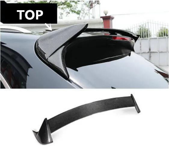 Автомобильные задние крылья багажника из углеродного волокна фонарики/верхние