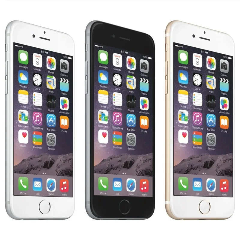 Оригинальный Смартфон Apple iPhone 6 4 7 дюйма IOS A8 8 Мп 1 ГБ ОЗУ 16/64/128 Гб ПЗУ двухъядерный