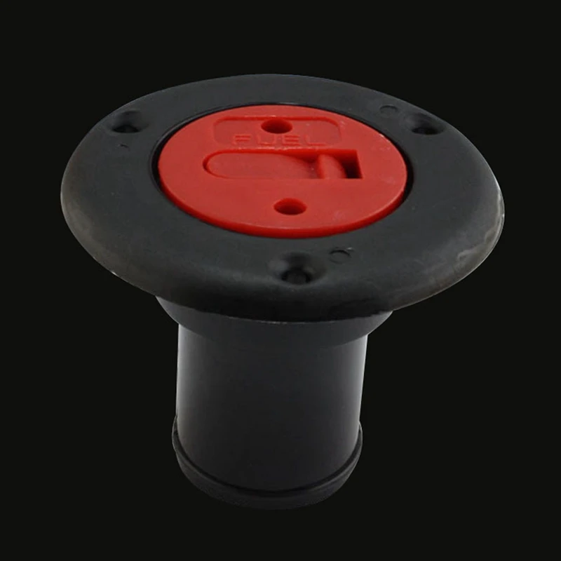 

ABS Boat Deck Filler Port Gas Fuel Tank Port with Key Cap Boat Kayak