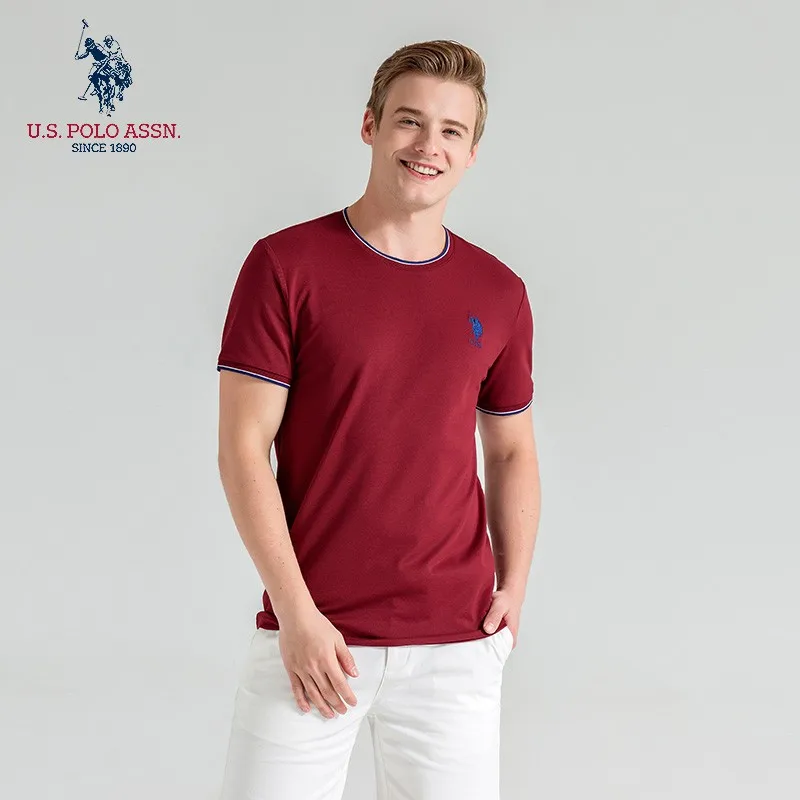 Мужская футболка с круглым вырезом и коротким рукавом | одежда