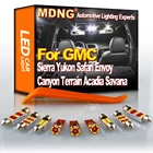MDNG светодиодная интерьерная с Canbus Карта Купол багажник светильник для GMC Sierra Yukon Safari Отправитель Каньон местность адиая савана автомобильные аксессуары