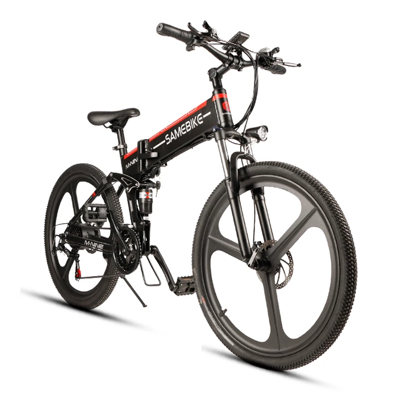 Складной электрический велосипед Sambike 48V 10AH 350W 25 KM/H 26 &quotалюминиевый MTB Горный