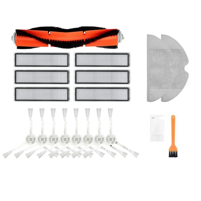 

Whole Set Washable Accessories for Xiaomi Dreame D9 Robot Vacuum Cleaner Replacements Kits Parts