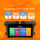2DIN RDS Android 11,0 Mirror Lin-k фотомагнитола для 2008 2009 2010 2011-2015 MAZDA автомобильный радиоприемник с навигацией GPS cx7 cx 7