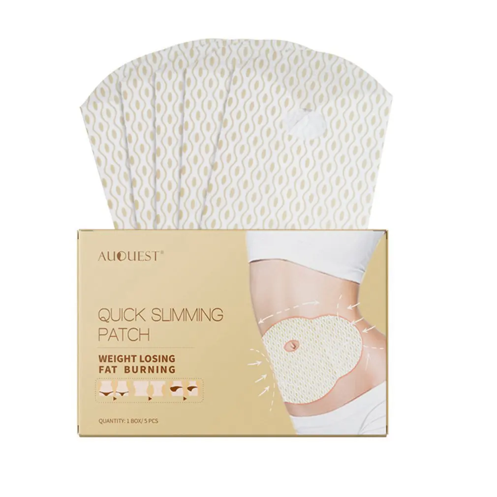 Пластырь для похудения наклейка на пупок из нетканого материала сжигания жира