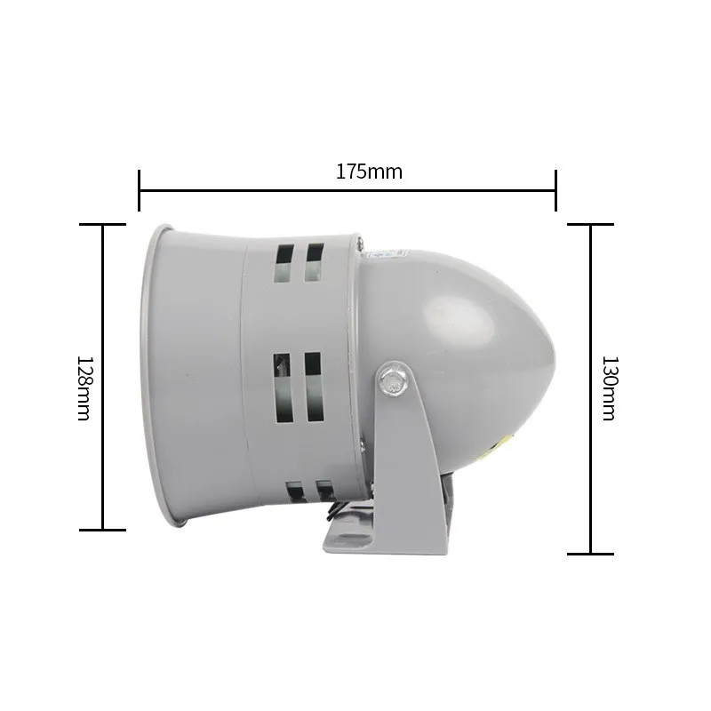 

Mini Motor Siren Ms-290 220V 40W Electric Driven Alarm 116Db Factory Transport Vehicle Fire Prevention Horn Sound System Safety