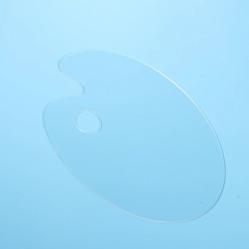 Палитра для акриловых красок прозрачная гуашь художественная легко очищающаяся