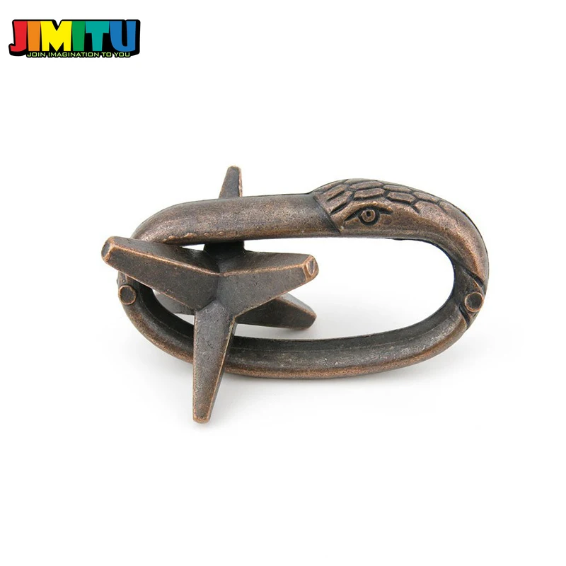 3D сплав блокировка коробки Пазлы металлические детские развивающие игрушки для