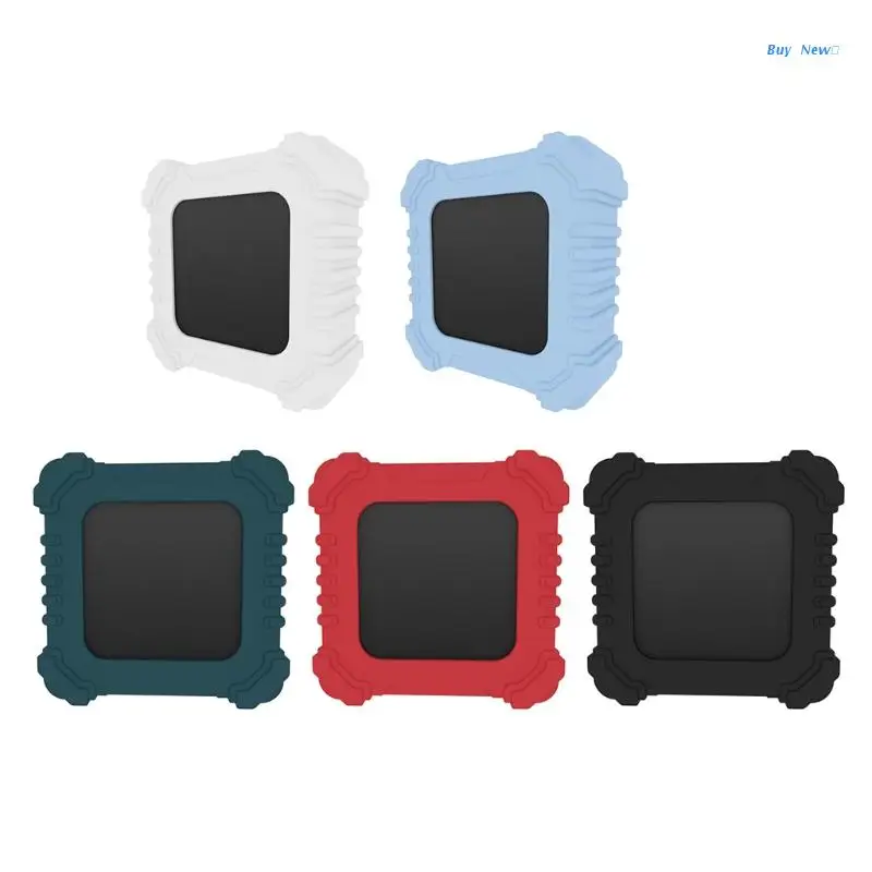 

20CE Silica Gel Protective Case Anti-Slip Cover for Apple-TV 4K Top Box Impact-proof