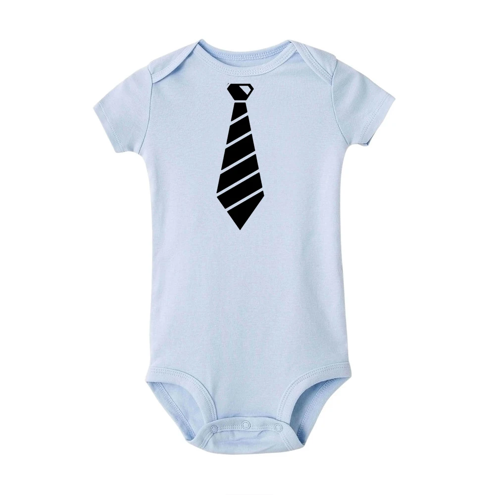 Newborn Clothing Baby Boy Clothes Bow Tie Jumpsuits Roupas Bebe Little Gentleman Rompers 1 2 Year Birthday Gift |