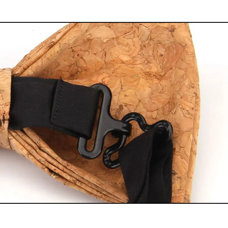 YISHLINE Новый пробковый деревянный мужской галстук бабочка новинка ручной работы