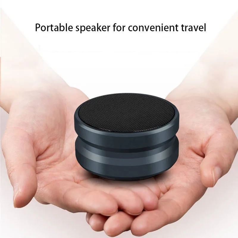 Новинка металлический Bluetooth динамик беспроводной мини-динамик вставной TF карта