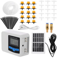 1 set solar watering timer automatic watering irrigation controller device