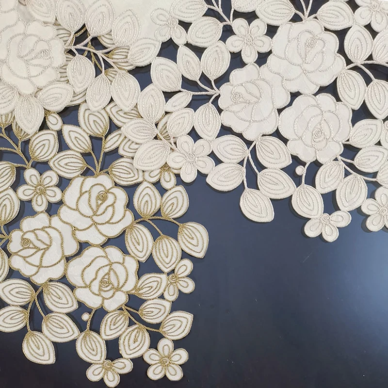 Скатерти и дорожки для стола современные роскошные украшения дома Цветочная