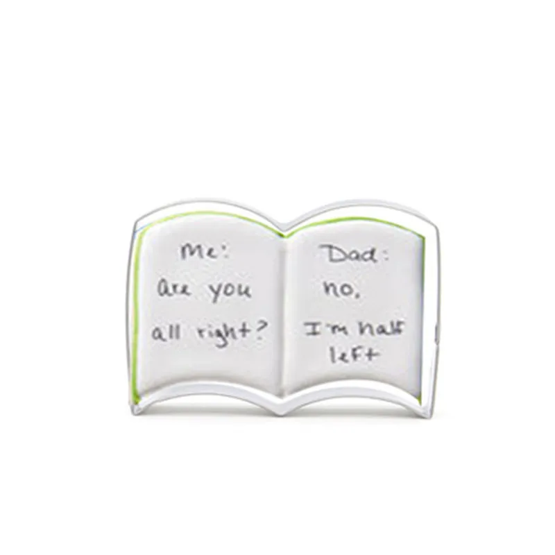 Форма книжки из нержавеющей стали фотопечатки тиснение торта форма для печенья