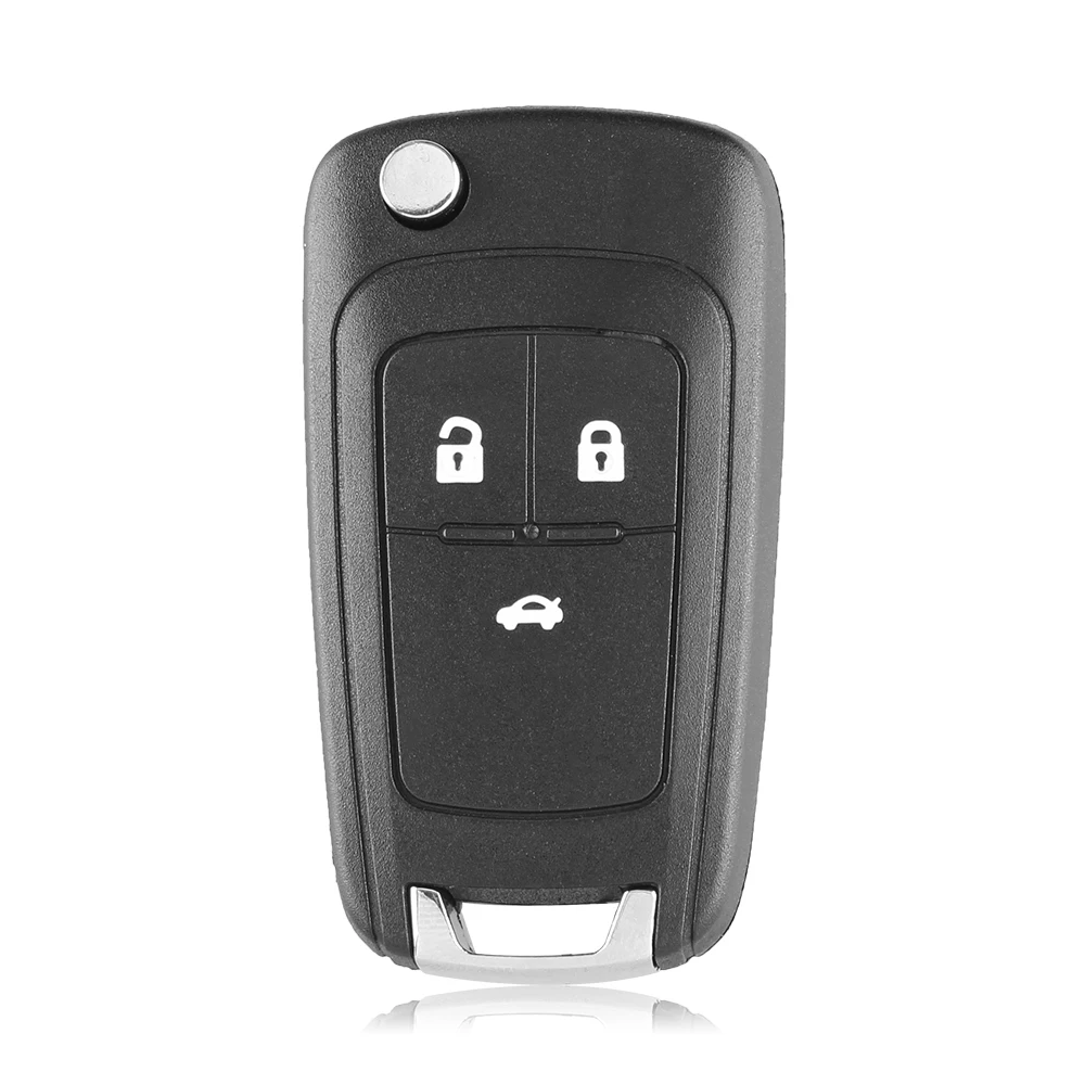 Dandkey 2/3/4 кнопки PCF7937E 433 МГц с чипом ID46 раскладной чехол для ключа Chevrolet Cruze