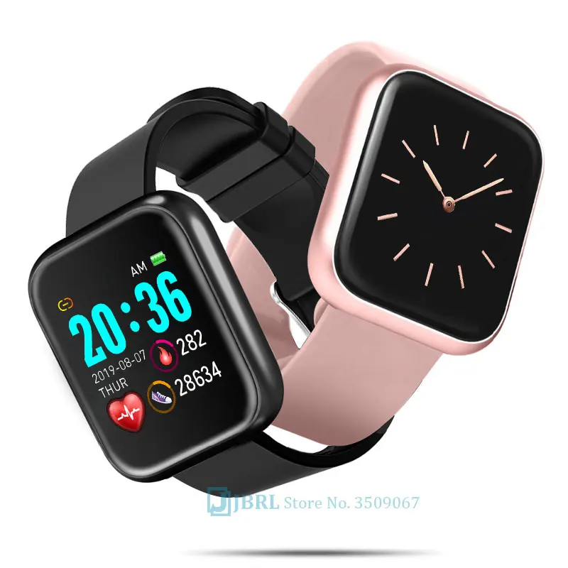 

Fashion Smart Watch Women Multi-Sport Mode Smart Clock For iOS Android Men Heart Rate Monitor Full Touch Smartwatch Hours
