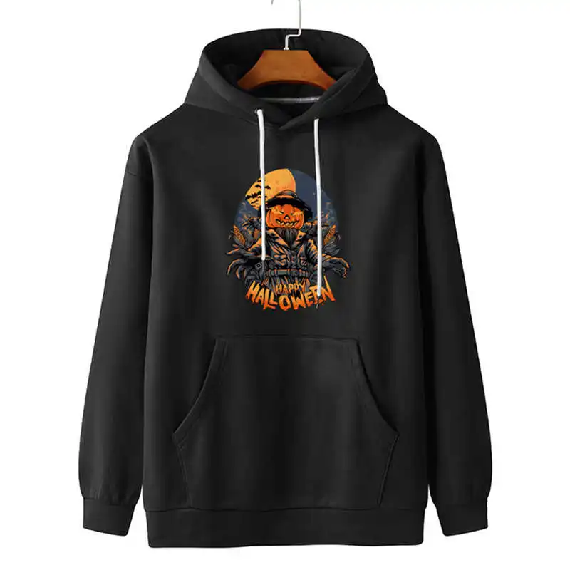 

Autumn Halloween 2021 Winter Garment Dyed Loose Hoodies Men Retro Sweatshirts Vintage Raglan Sleeves Hoody Jogger Tracksuits