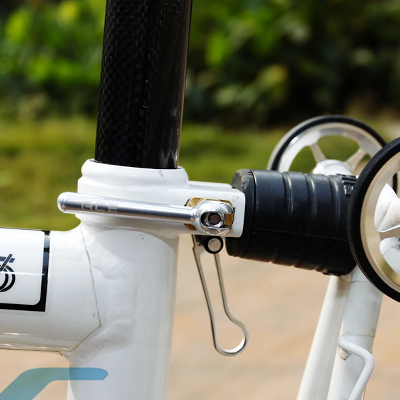 TWTOPSE 25g легкий Хомуты подседельного штыря Титан ось для велосипеда Brompton