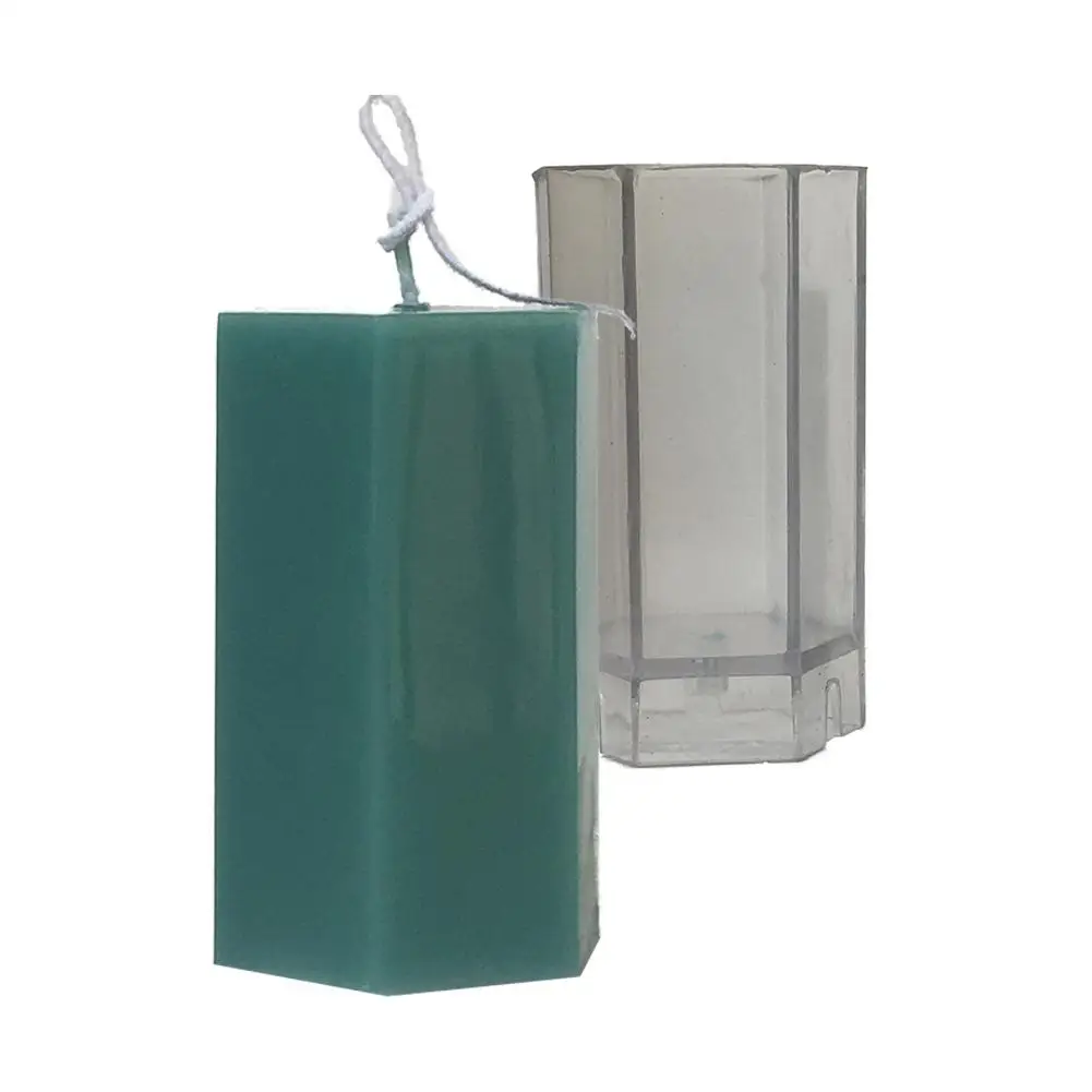 Шестигранная форма для свечей ручной работы модель DIY Ароматерапия Свеча