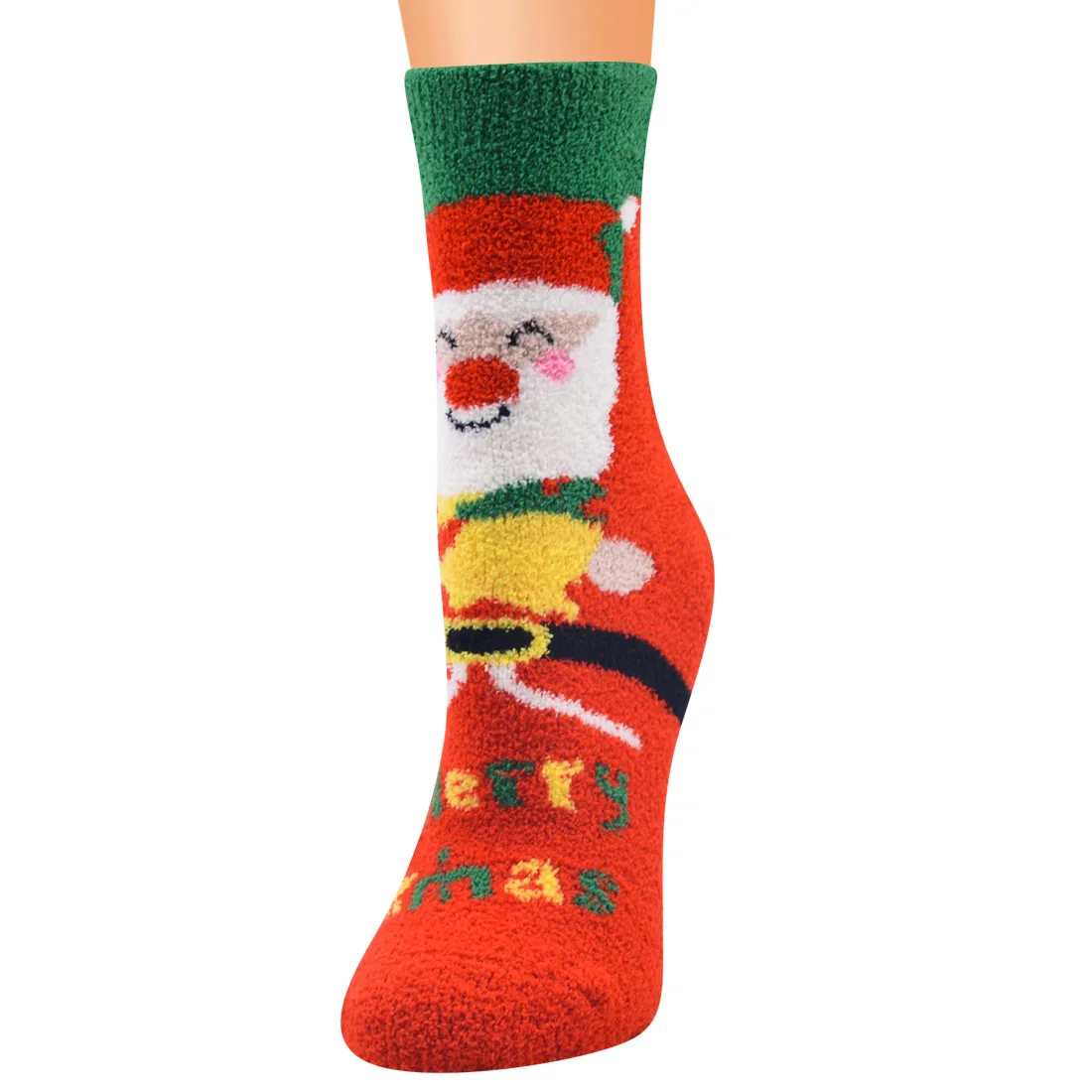 Christmas Socks Ladies Socks 10 Pairs Christmas Socks Coral Fleece Santa Socks Christmas Women Socks Wholesale