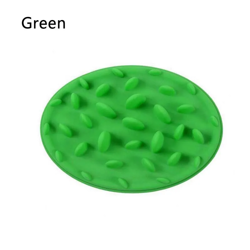 green Качественный питомец собака кошка головоломка миска для еды анти дроссель медленный Фидер для кормления миска для еды интерактивный питатель пищеварение медленный собачий Кот миски - Цвет: green