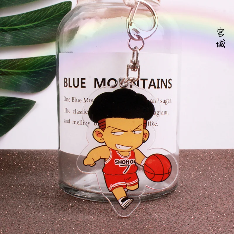 Япония аниме Slam Dunk брелок мультфильм фигурка Akagi Hanamichi Sakuragi Rukawa Mitsui акриловый