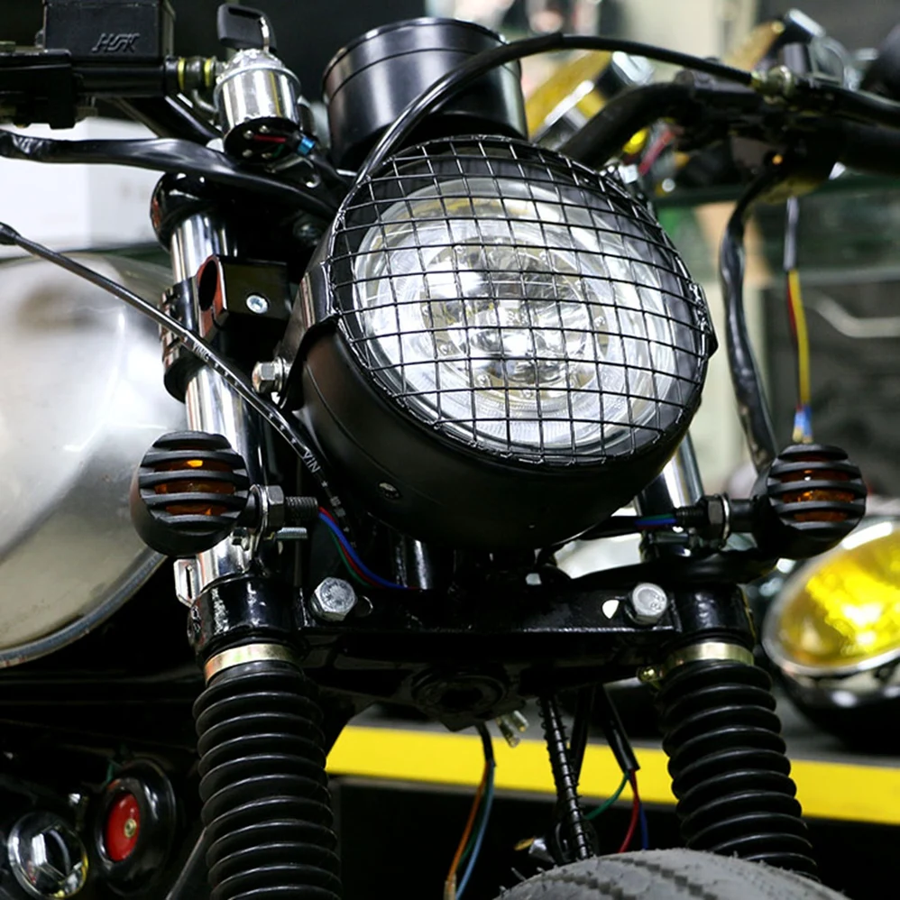 6 5 &quotСветодиодная лампа для мотоцикла фара CG125 GN125 Suzuki Cafe головного света