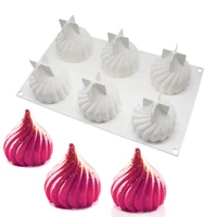 3d onion shape art cake mold 3d silicone cake decorating aking tools for heart round cakes chocolate brownie mousse