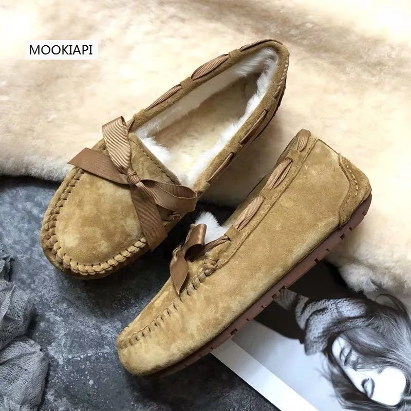 Chinese brand high quality women's shoes 100% leather loafers women free delivery 6 colors | Обувь